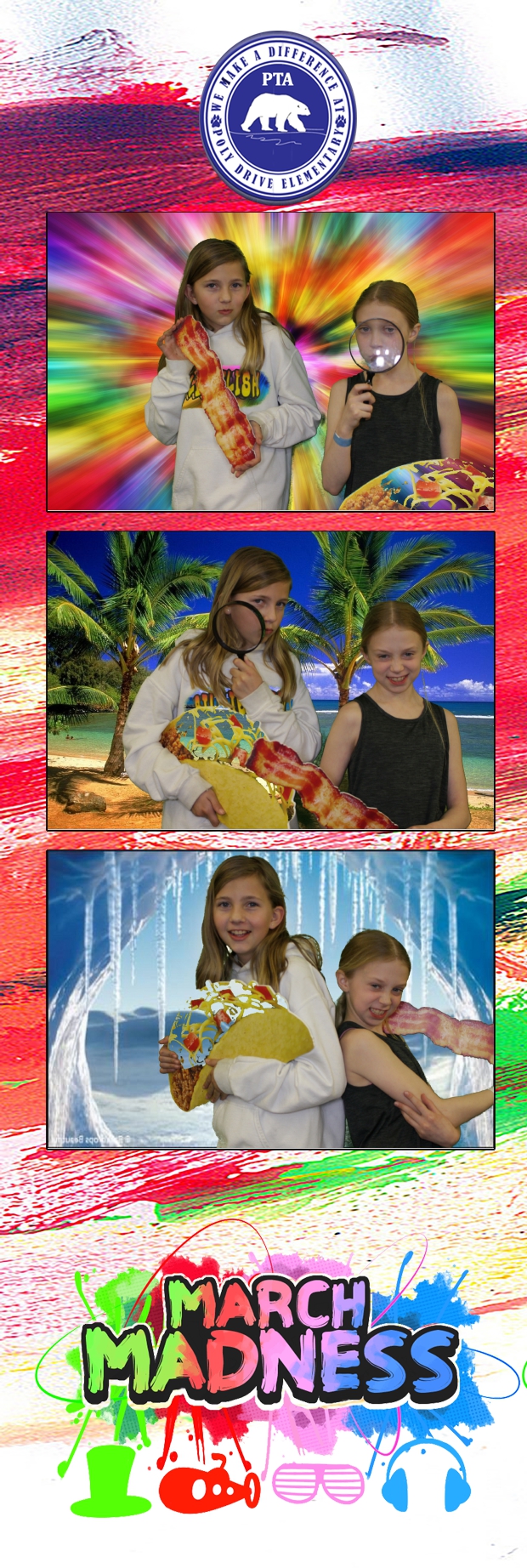 Poly Drive Elementary March Madness Carnival | View more photos from the event at gallery.photoboothbillings.com/u/PhotoBoothBillings/Poly-Drive-Elementary-March-Madness-Carnival